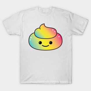 Cute Poop Smiley T-Shirt